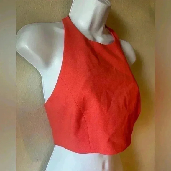 Nanushka Cropped Halter Top - Picture 1 of 7